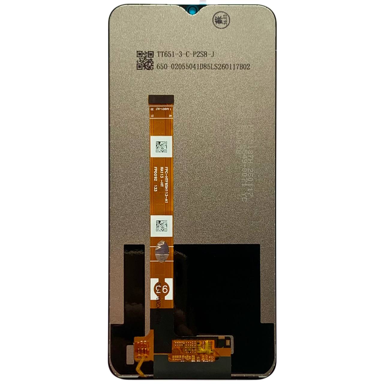 Дисплей OPPO A15 | A15S | A16K | A16E | A35 |  Realme 7i Global | Narzo 20 black, без рамки, Original (PRC)