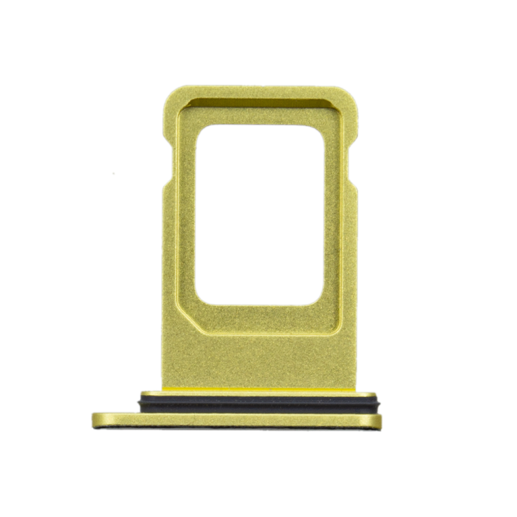Держатель SIM-карты iPhone 11 yellow (one sim)
