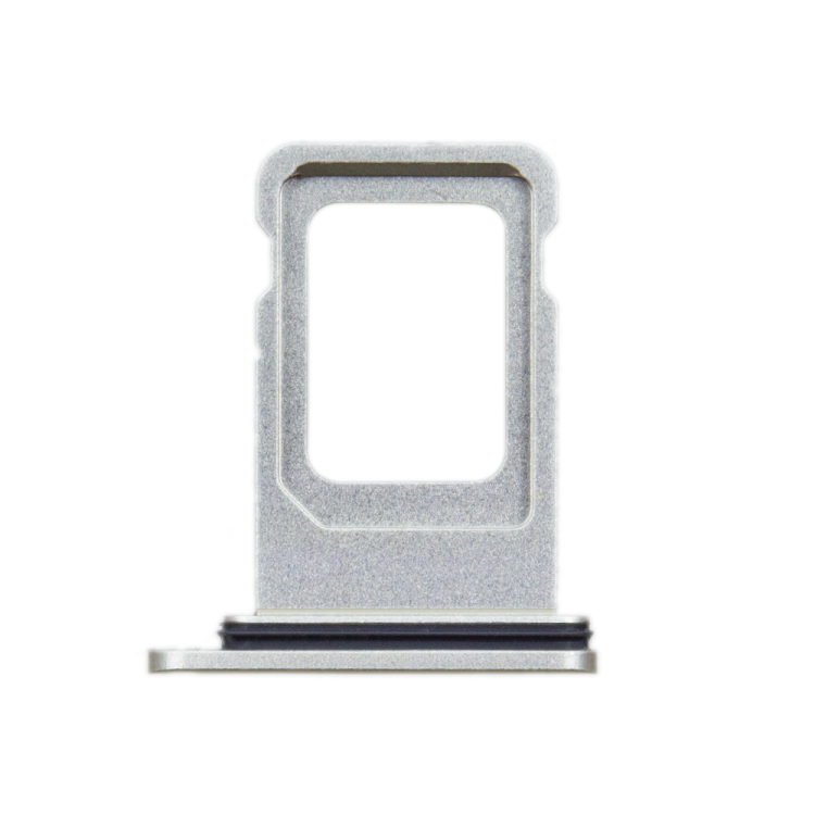 Держатель SIM-карты iPhone 11 white (one sim)