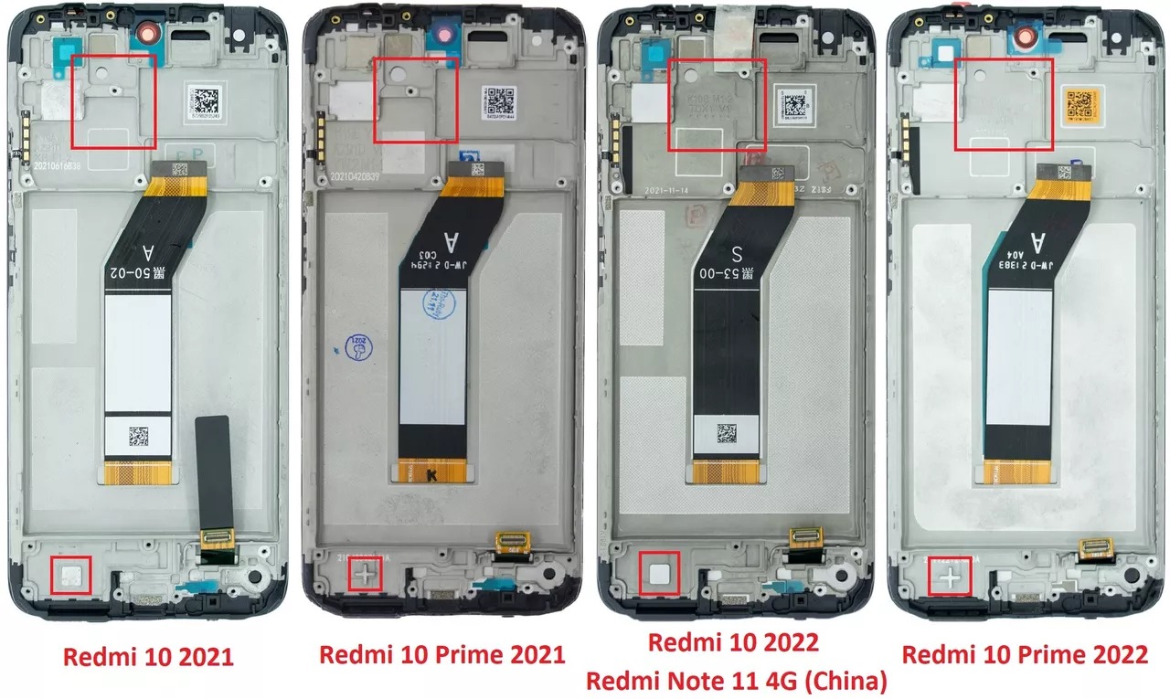 Дисплей Xiaomi Redmi 10 2021 black, з рамкою, Original (PRC)