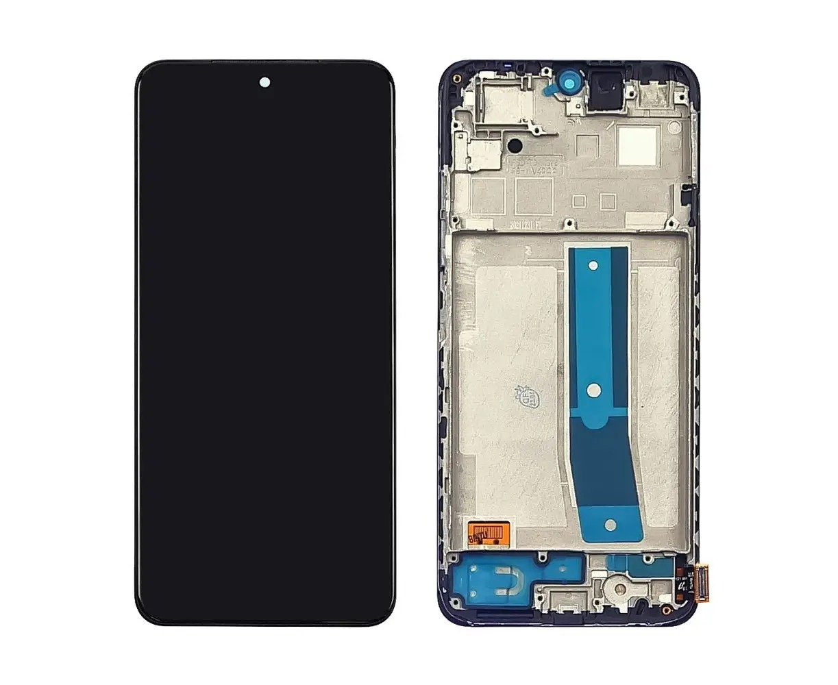 Дисплей Xiaomi Redmi Note 11 black, з рамкою, OLED (без мідної вставки)
