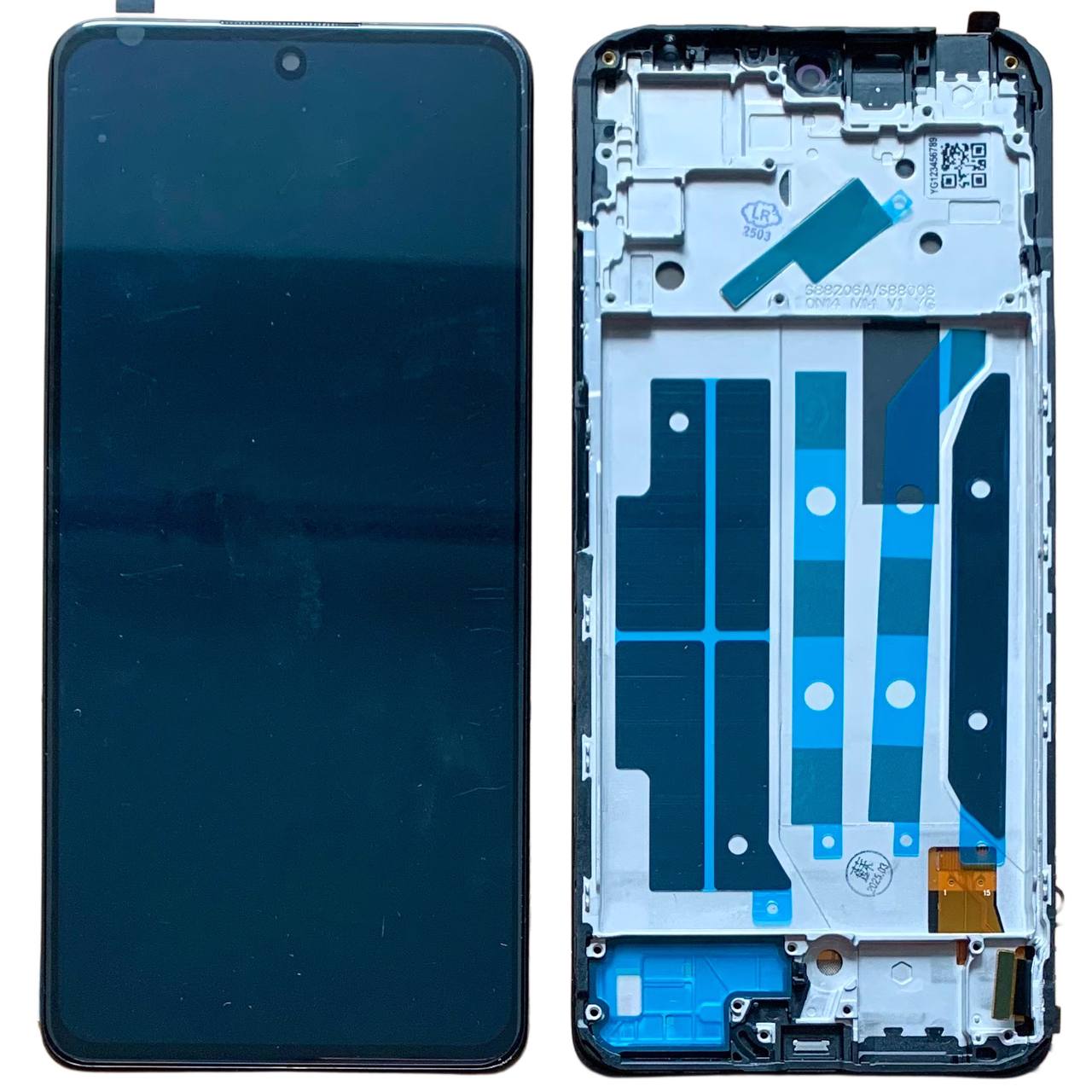 Дисплей Xiaomi Redmi Note 11 Pro | Note 11 Pro 5G | Poco X4 Pro 5G black, з рамкою, Hard OLED (6.67")