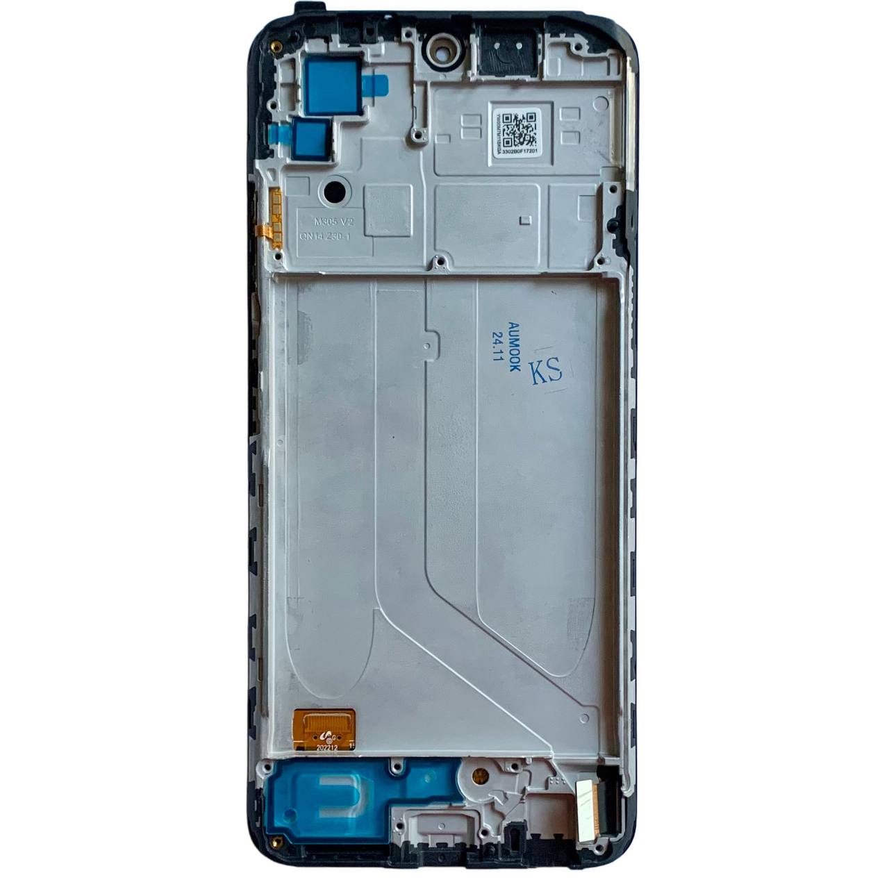 Дисплей Xiaomi Redmi Note 10 4G | Note 10S | Poco M5s black. с рамкой, Hard OLED