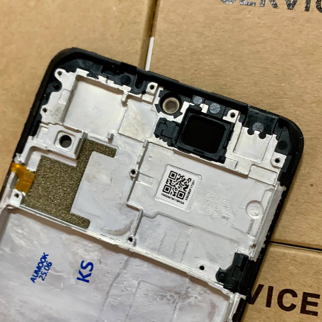 Дисплей Xiaomi Redmi Note 10 Pro | Note 10 Pro Max black, з рамкою, Hard OLED