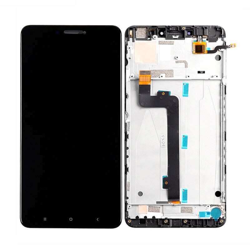 Дисплей Xiaomi Mi Max 2 black, з рамкою, High Quiality
