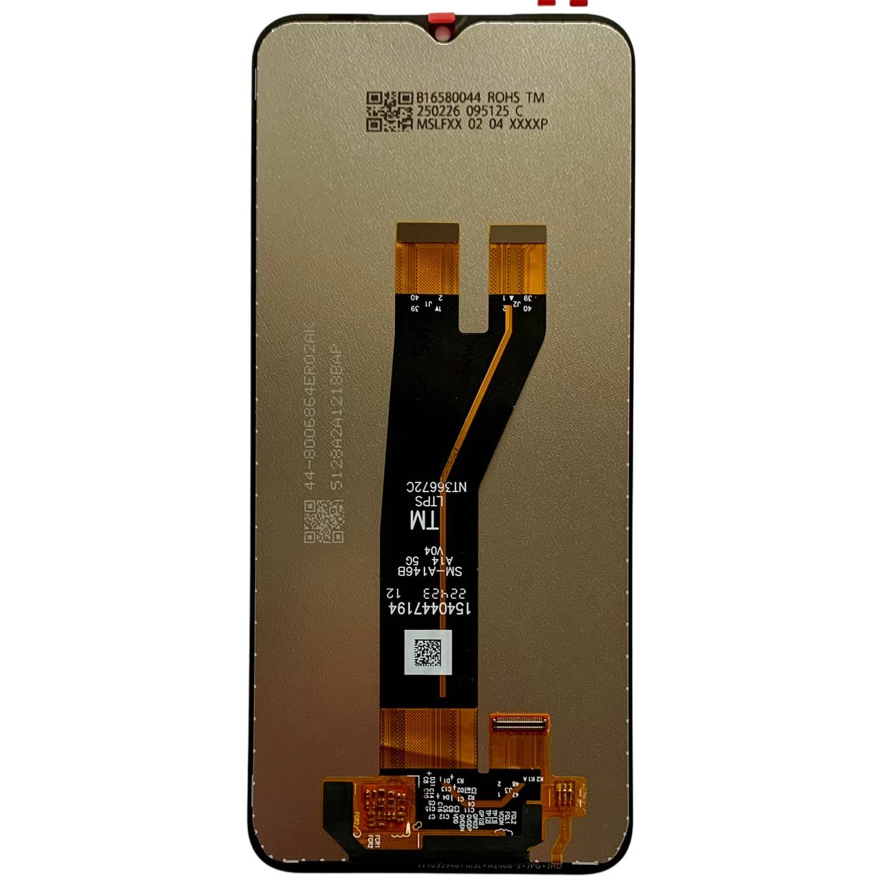 Дисплей Samsung A146B Galaxy A14 5G 2023 black (A146B A14 5G V04), без рамки, Original (China)