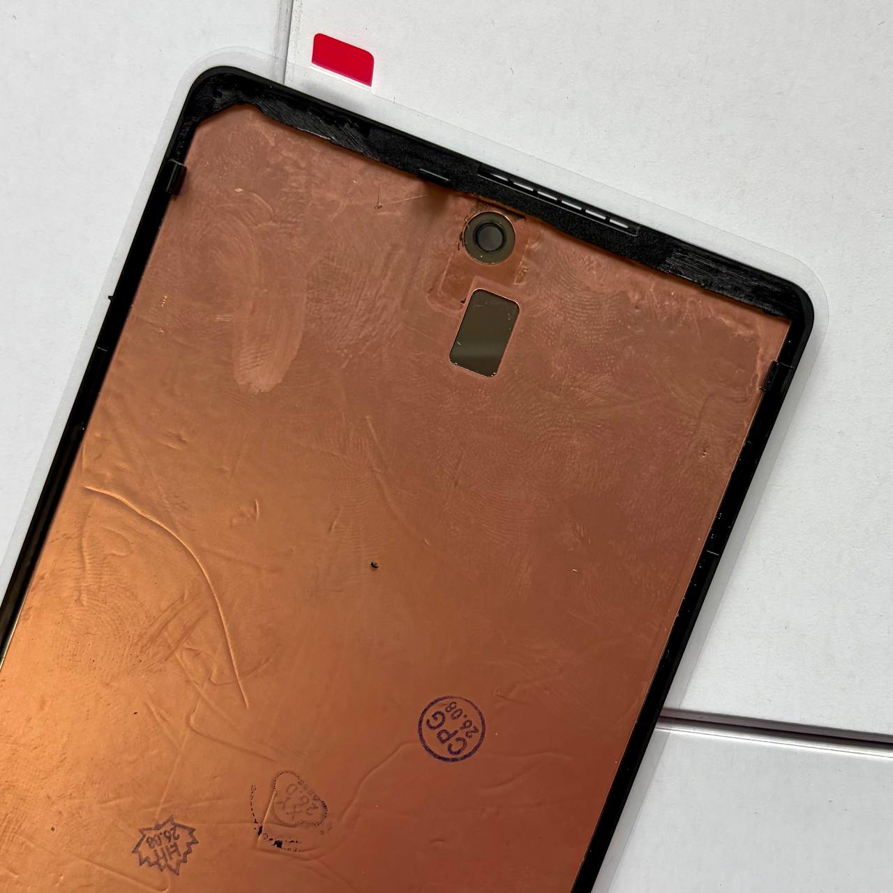 Дисплей Google Pixel 6 black, с рамкой, Original (переклееное стекло)