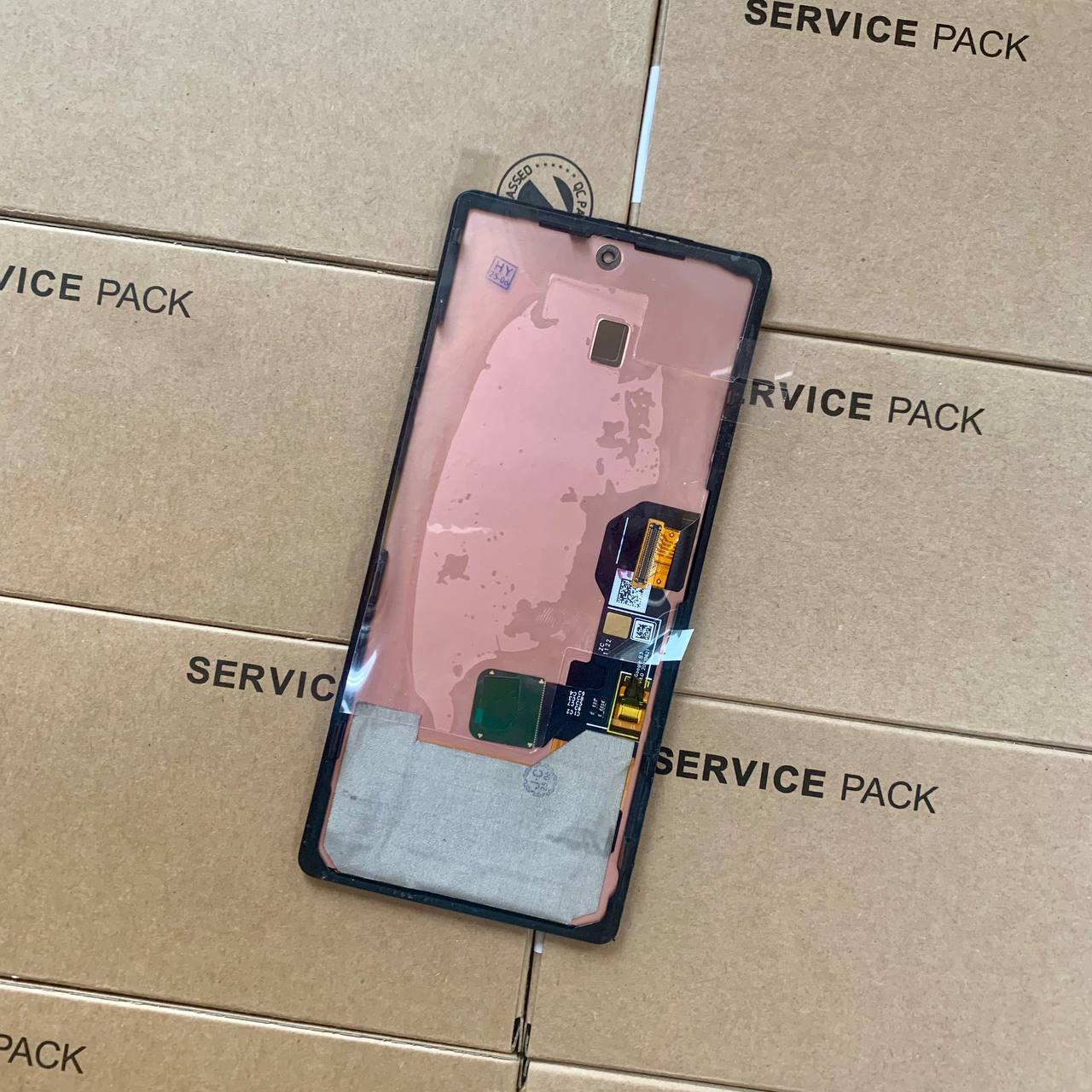 Дисплей Google Pixel 6A black, без рамки, Original (REF)