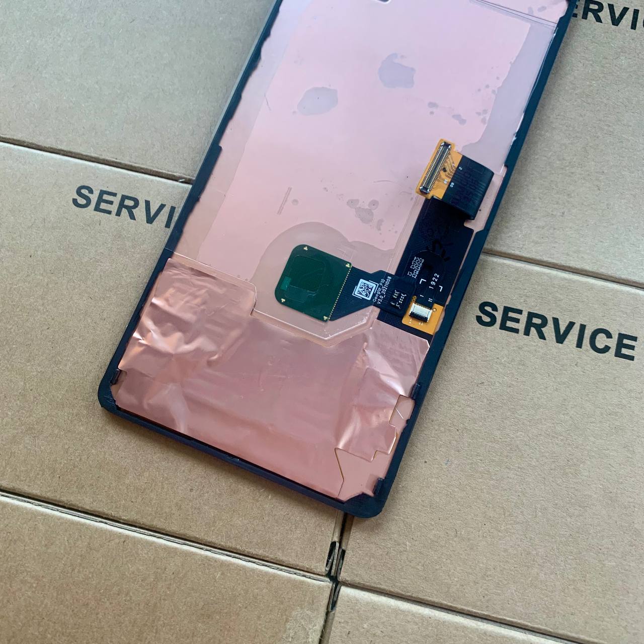 Дисплей Google Pixel 7 black, с рамкой, Original