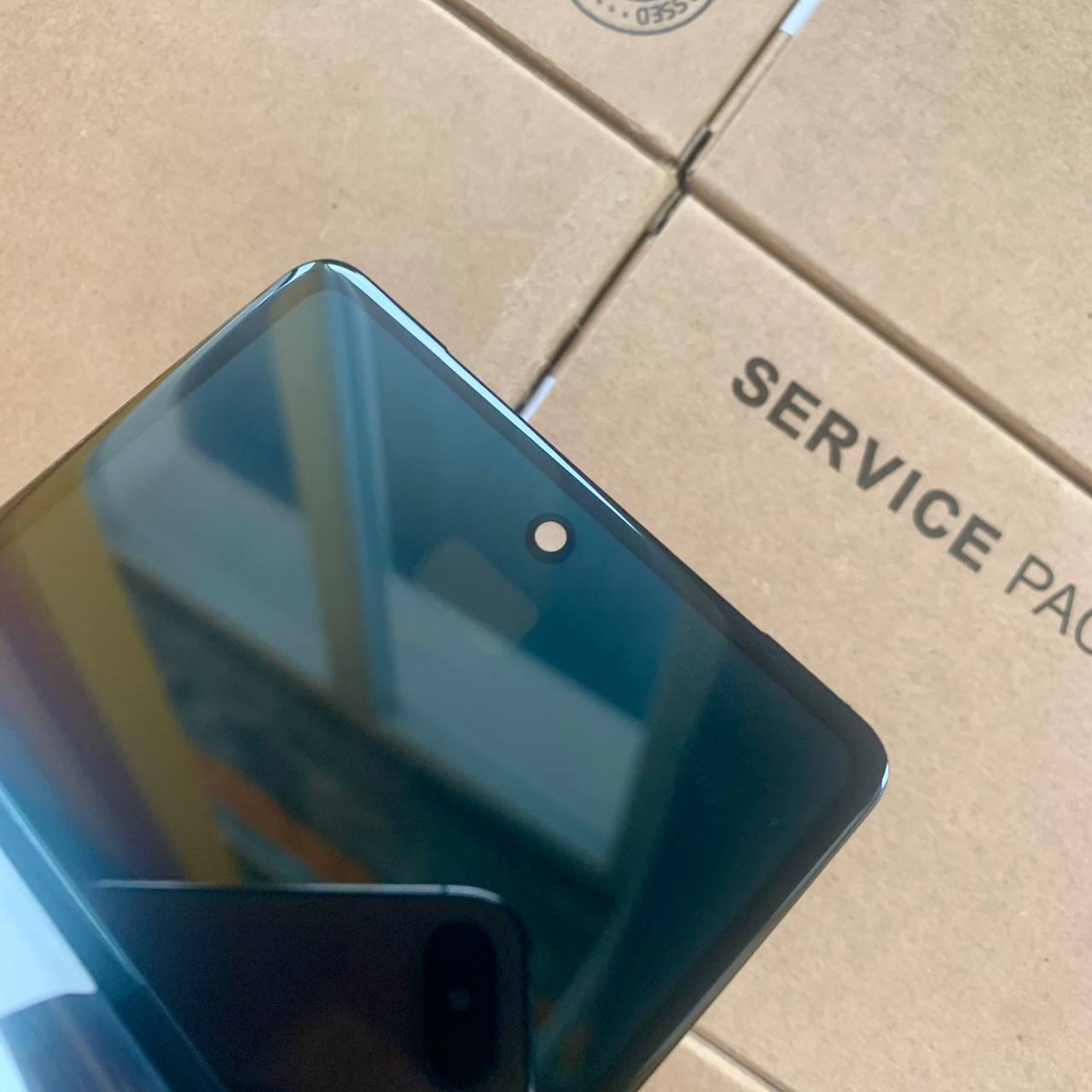 Дисплей Google Pixel 7 black, с рамкой, Original