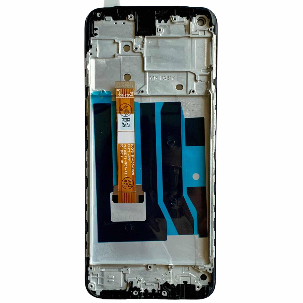 Дисплей OPPO A32 2020 | A33 | A53 4G | A53s 4G black, з рамкою, Original (PRC)