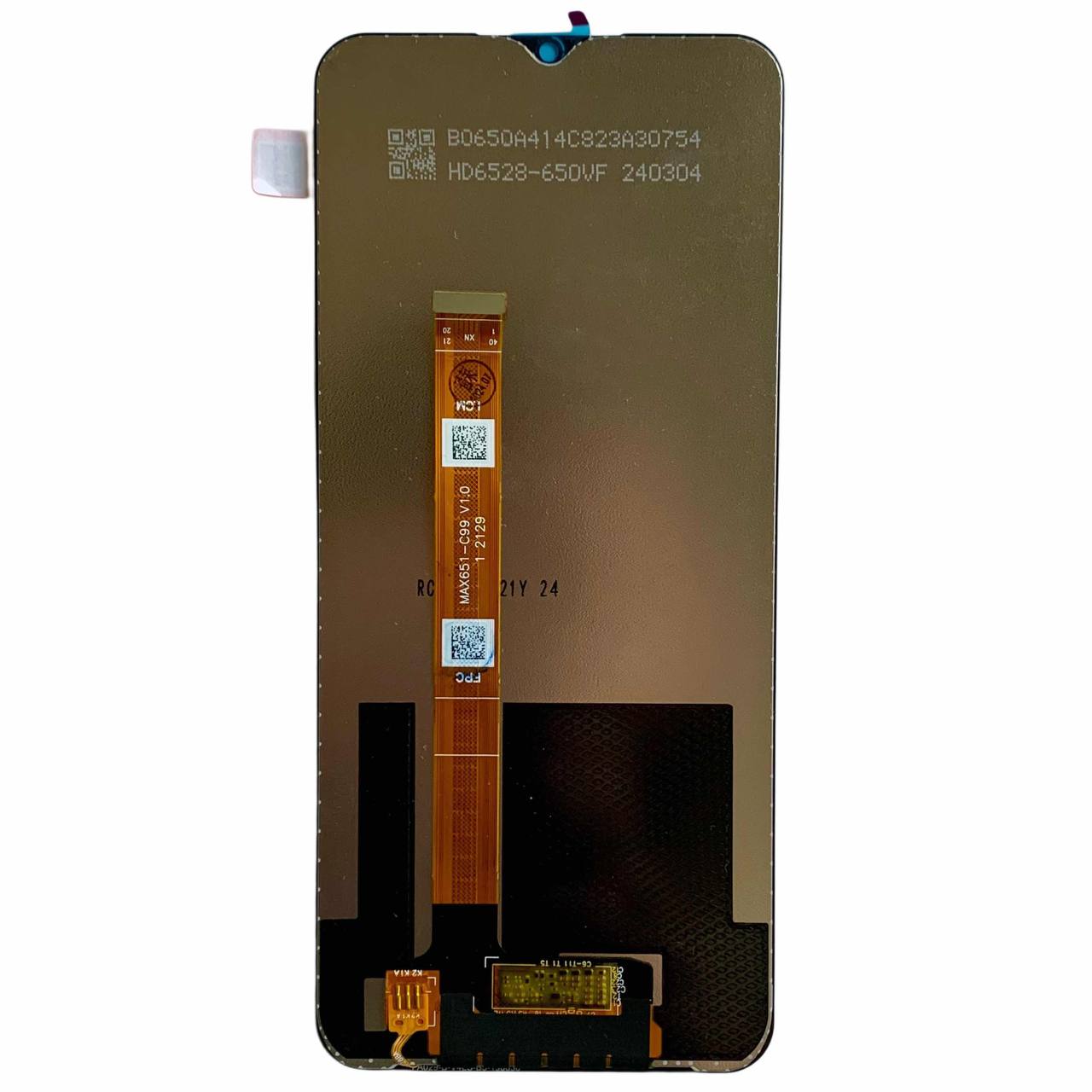 Дисплей Realme C21Y | Realme C25Y black, без рамки, Original Self Welded