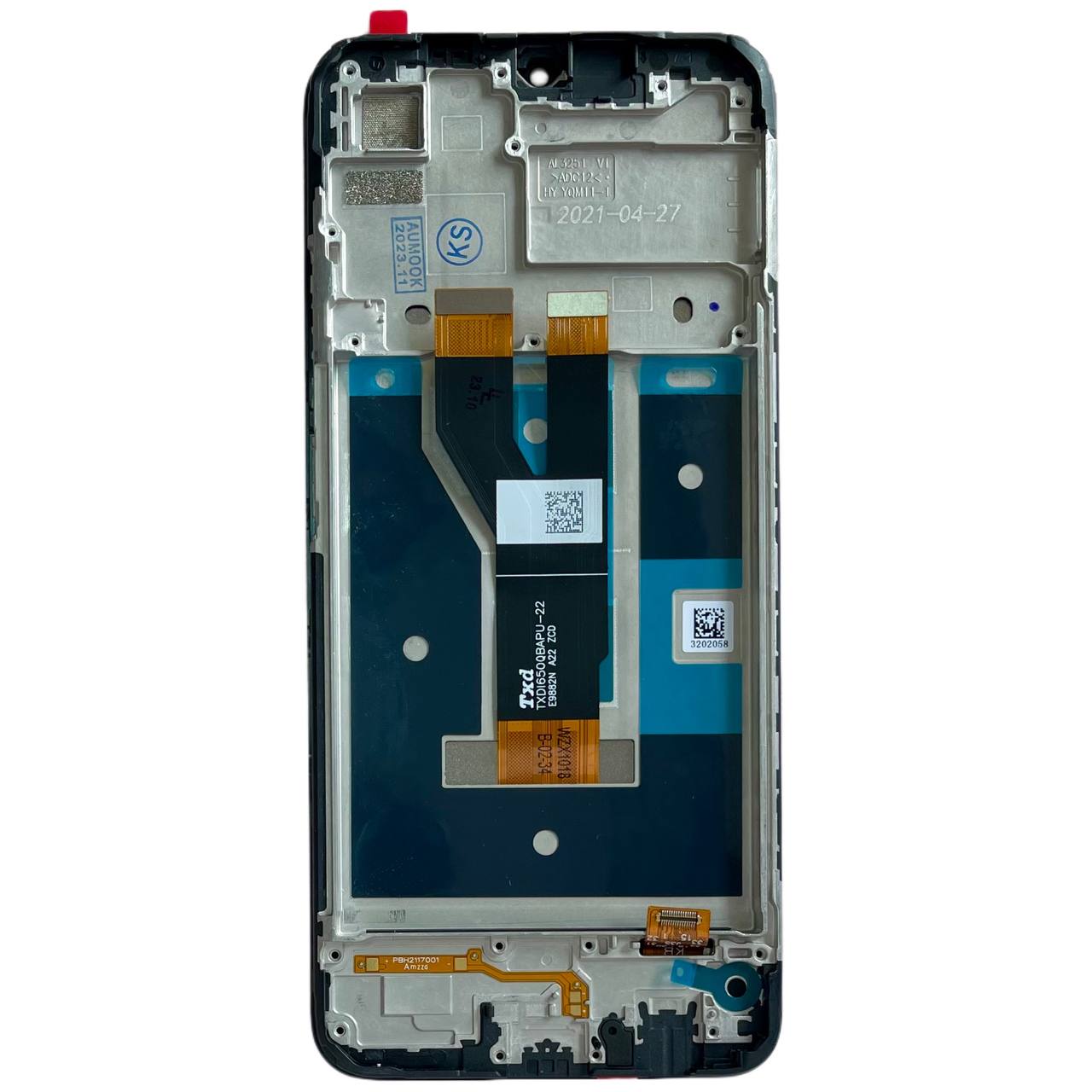 Дисплей Realme C11 2021 black, с рамкой, Original (PRC)
