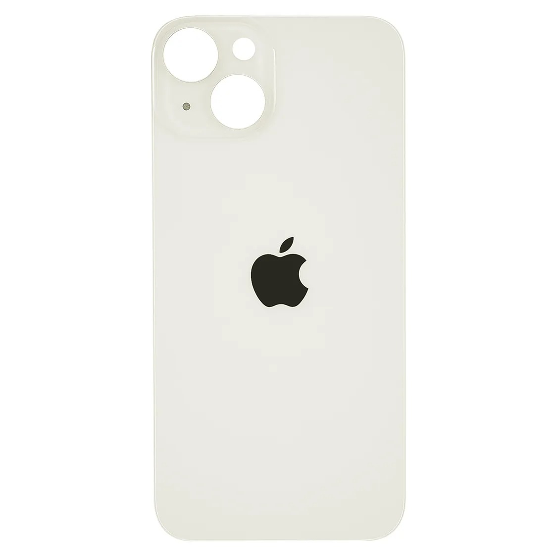 Задня кришка корпуса iPhone 14 Plus white, великий виріз під камеру. High Quiality (НЕ цільнолита)
