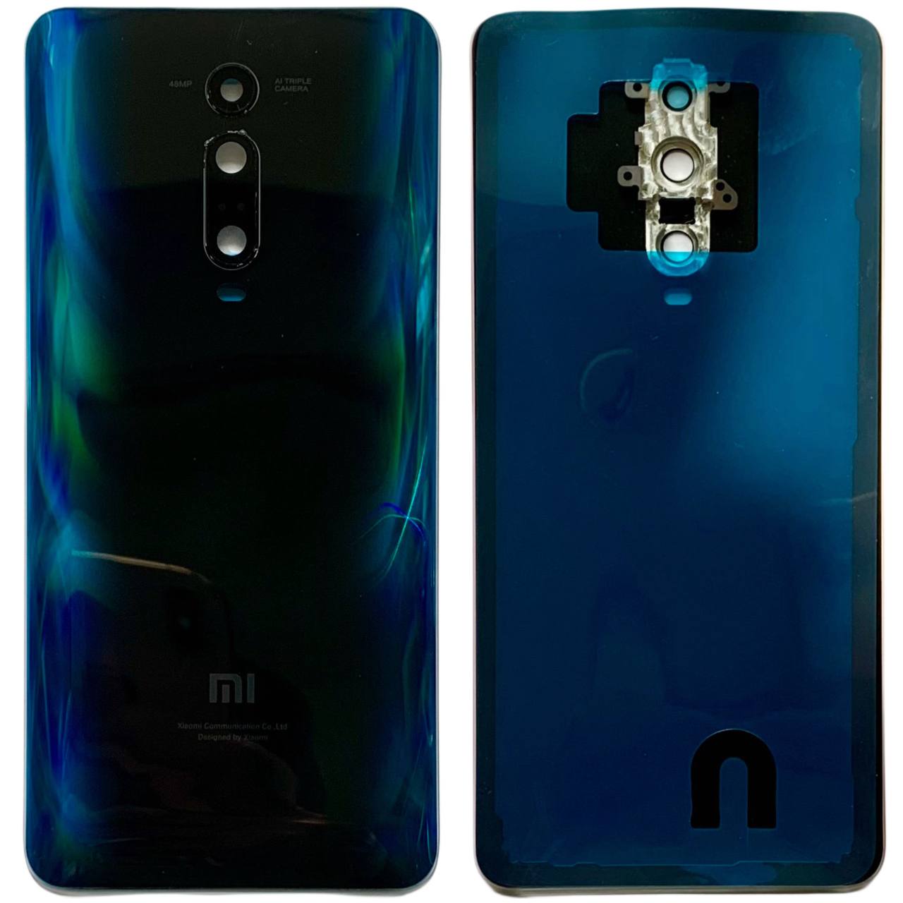 Задняя крышка Xiaomi Mi 9T | Mi 9T Pro| Redmi K20 | Redmi K20 Pro blue (со стеклом камеры)