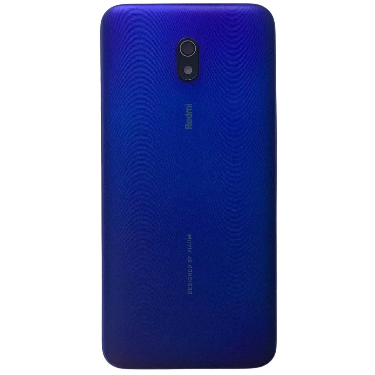 Задня кришка Xiaomi Redmi 8A blue (зі склом камери)