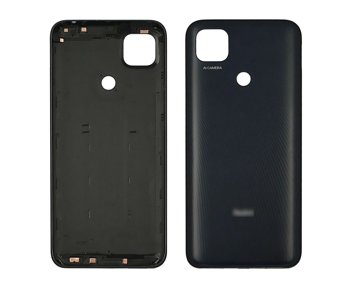Задняя крышка Xiaomi Redmi 9C gray (без стекла камеры)