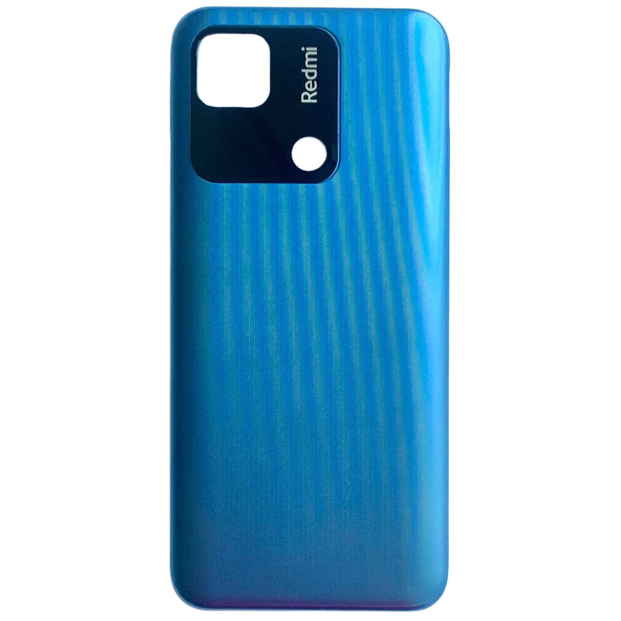 Задня кришка Xiaomi Redmi 10A blue (без скла камери)