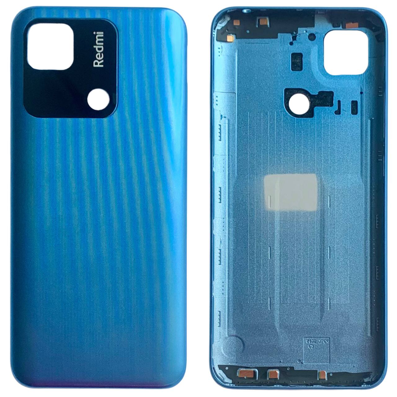 Задня кришка Xiaomi Redmi 10A blue (без скла камери)