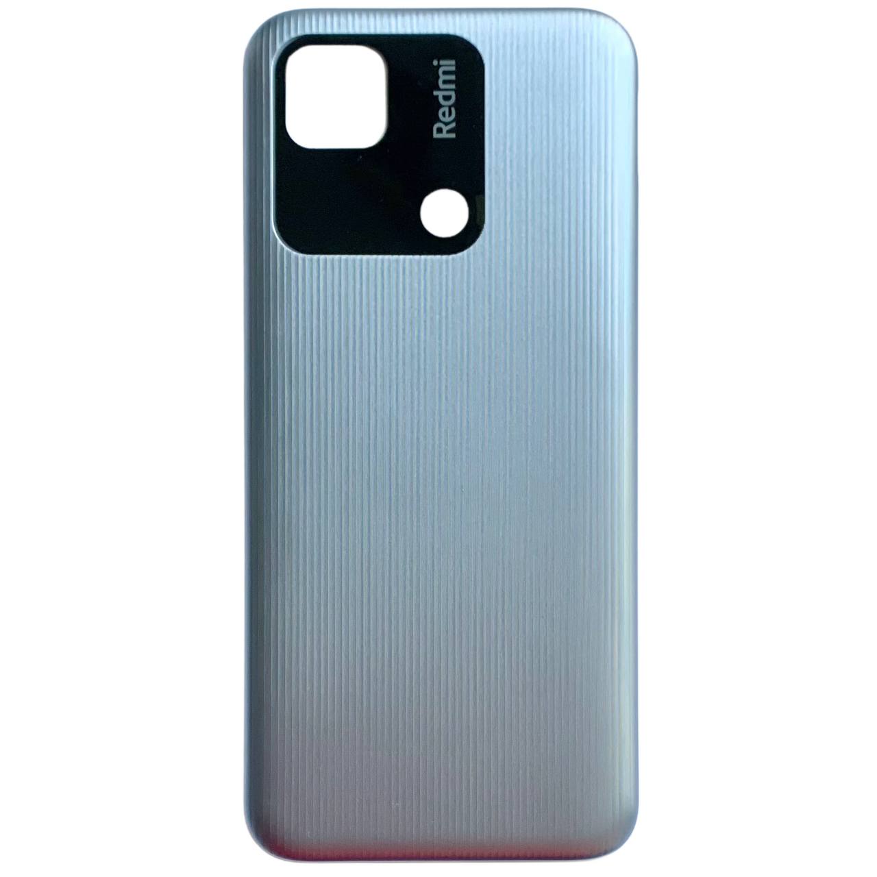 Задня кришка Xiaomi Redmi 10A silver (без скла камери)