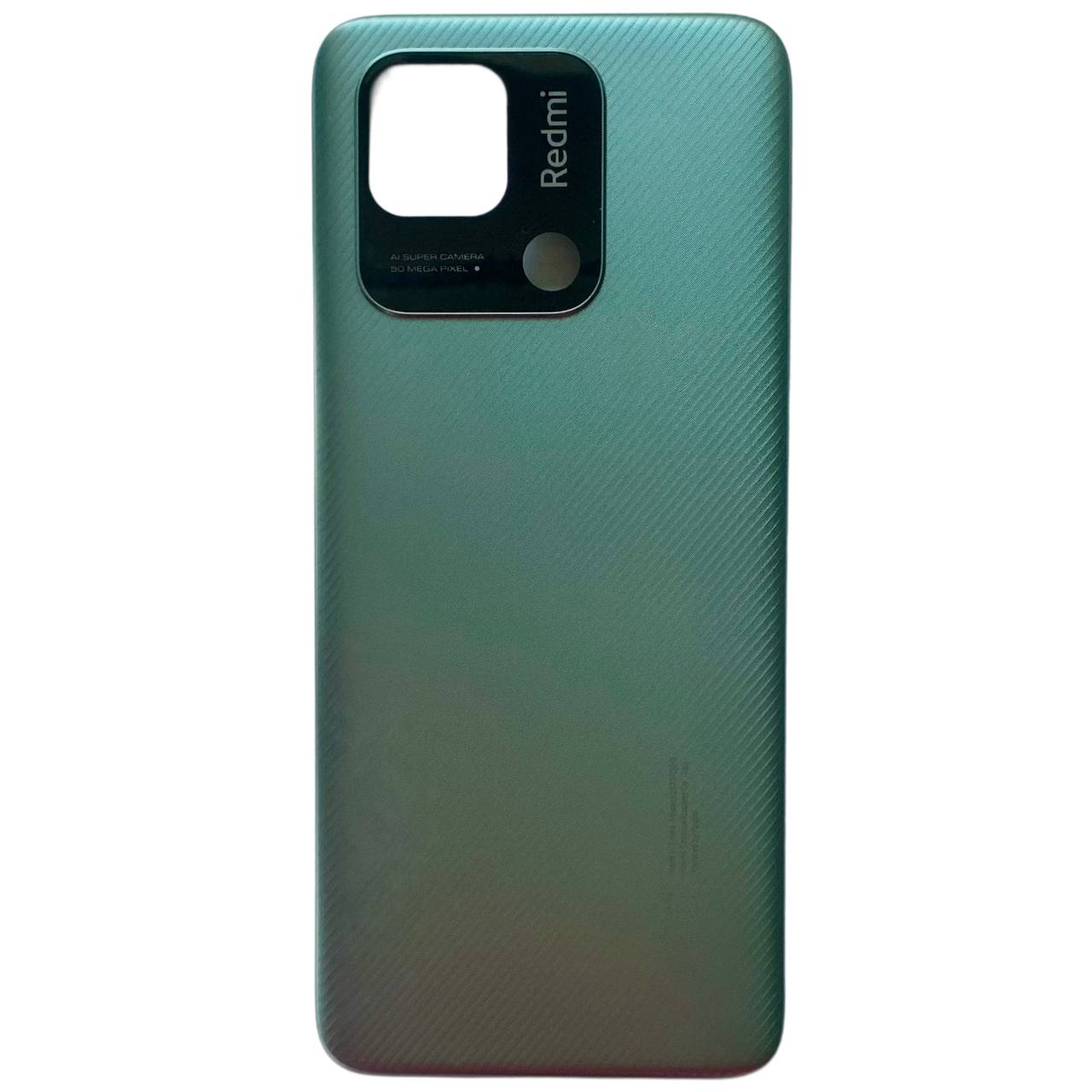 Задня кришка Xiaomi Redmi 10C green (без скла камери)