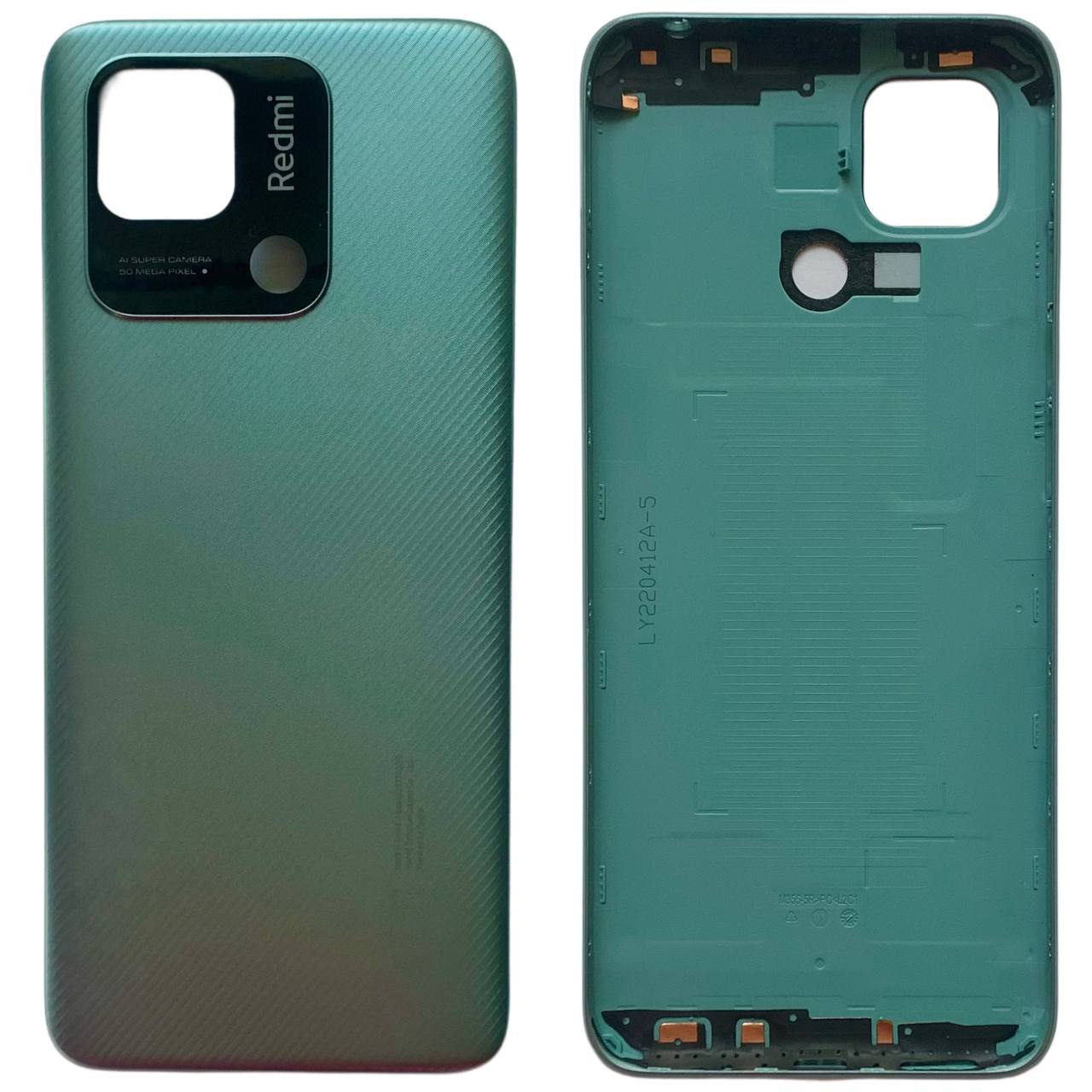 Задня кришка Xiaomi Redmi 10C green (без скла камери)