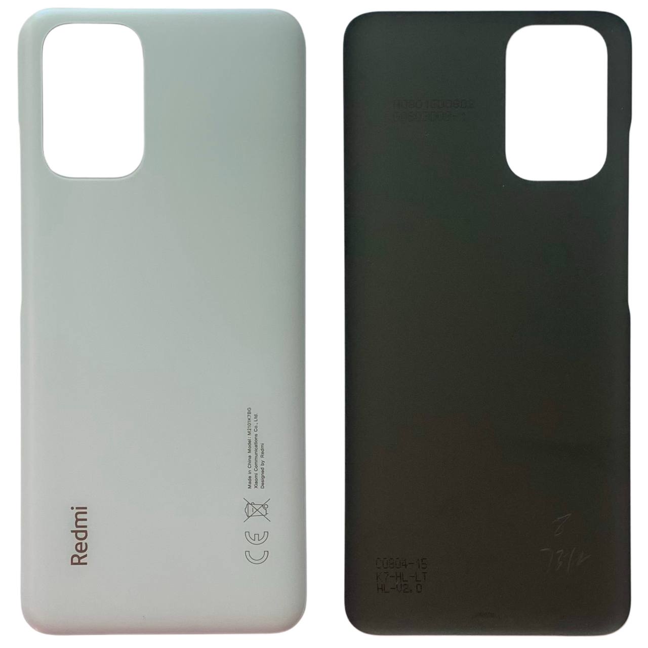 Задня кришка Xiaomi Redmi Note 10 4G white (без скла камери)