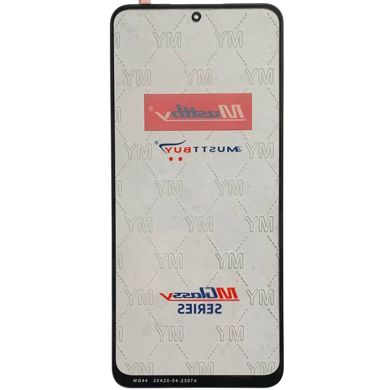 Скло дисплея Xiaomi Redmi Note 12 4G | Note 12 5G | Poxo X5 black, з OCA плівкою (Musttby)