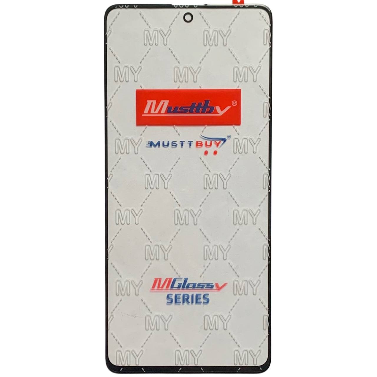 Скло дисплея Samsung A715 | A716 | M515 | M625 | N770 black, з OCA плівкою (Musttby)