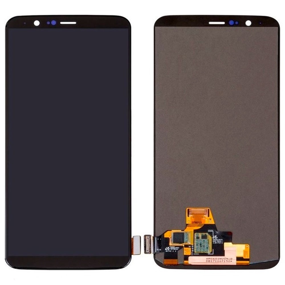Дисплей OnePlus 5T black, без рамки, OLED