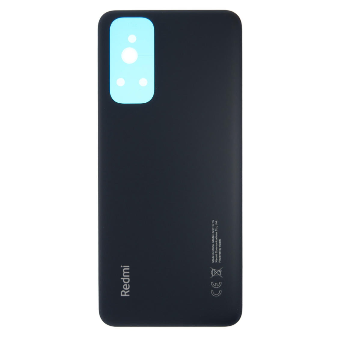 Задняя крышка Xiaomi Redmi Note 11 | Redmi Note 11S graprite gray (без стекла камеры)