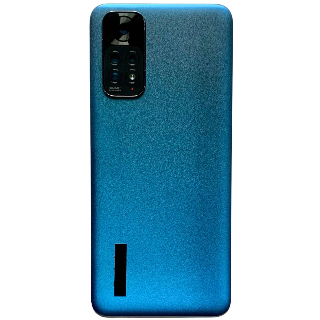 Задняя крышка Xiaomi Redmi Note 11 (Camera 50MP) twilight blue (со стеклом камеры)