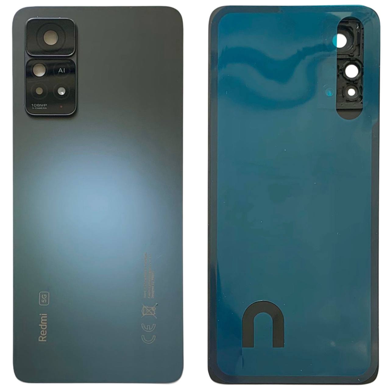 Задняя крышка Xiaomi Redmi Note 11 Pro 5G gray (со стеклом камеры)