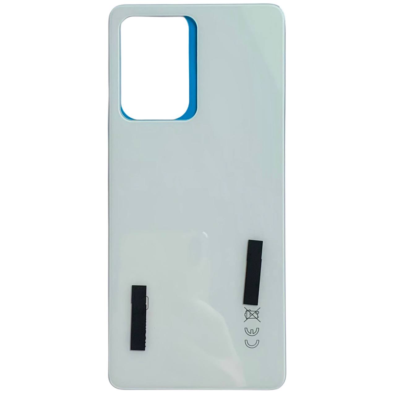 Задняя крышка Xiaomi Redmi Note 12 Pro 5G white (без стекла камеры)