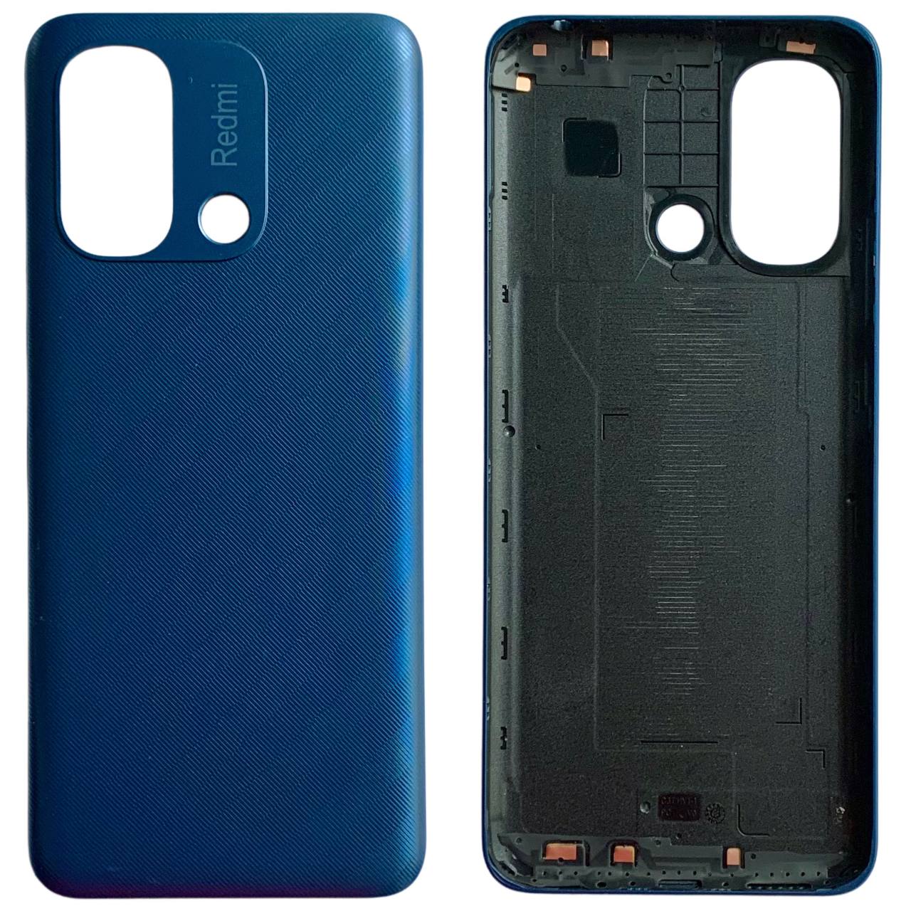 Задня кришка Xiaomi Redmi 12C blue (без скла камери)