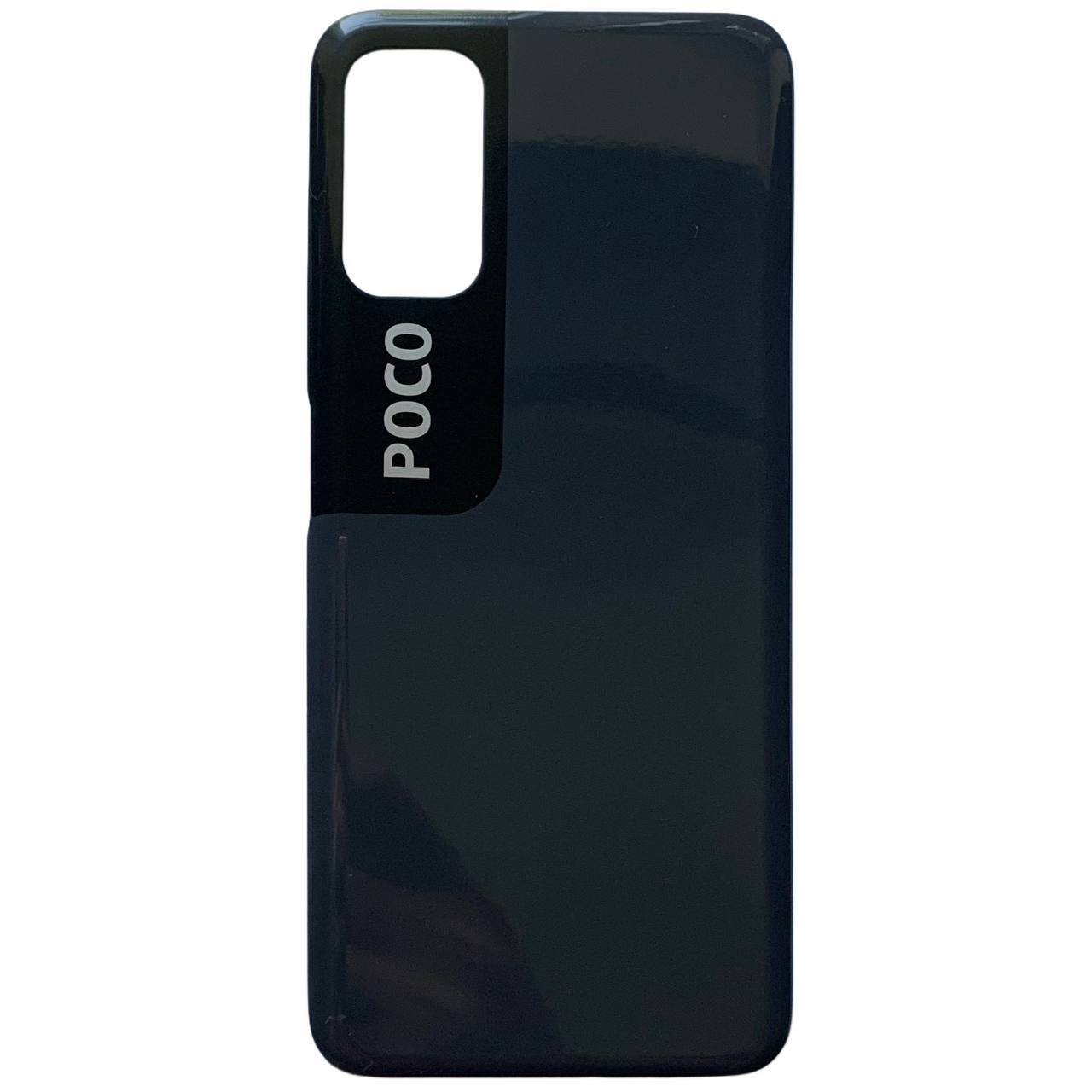 Задня кришка Xiaomi Poco M3 Pro | Poco M3 Pro 5G black (без скла камери)