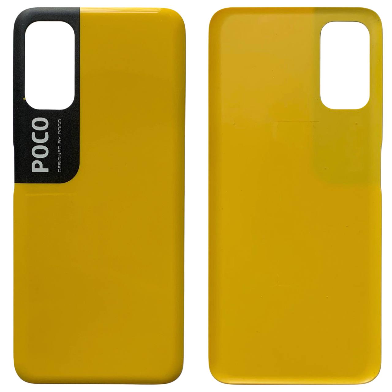 Задня кришка Xiaomi Poco M3 Pro | Poco M3 Pro 5G yellow (без скла камери)