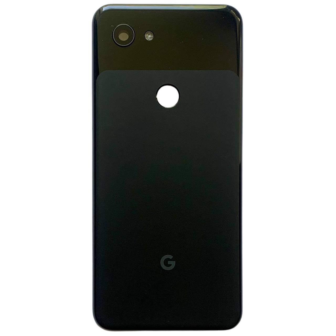 Задня кришка Google Pixel 3A black (зі склом камери)