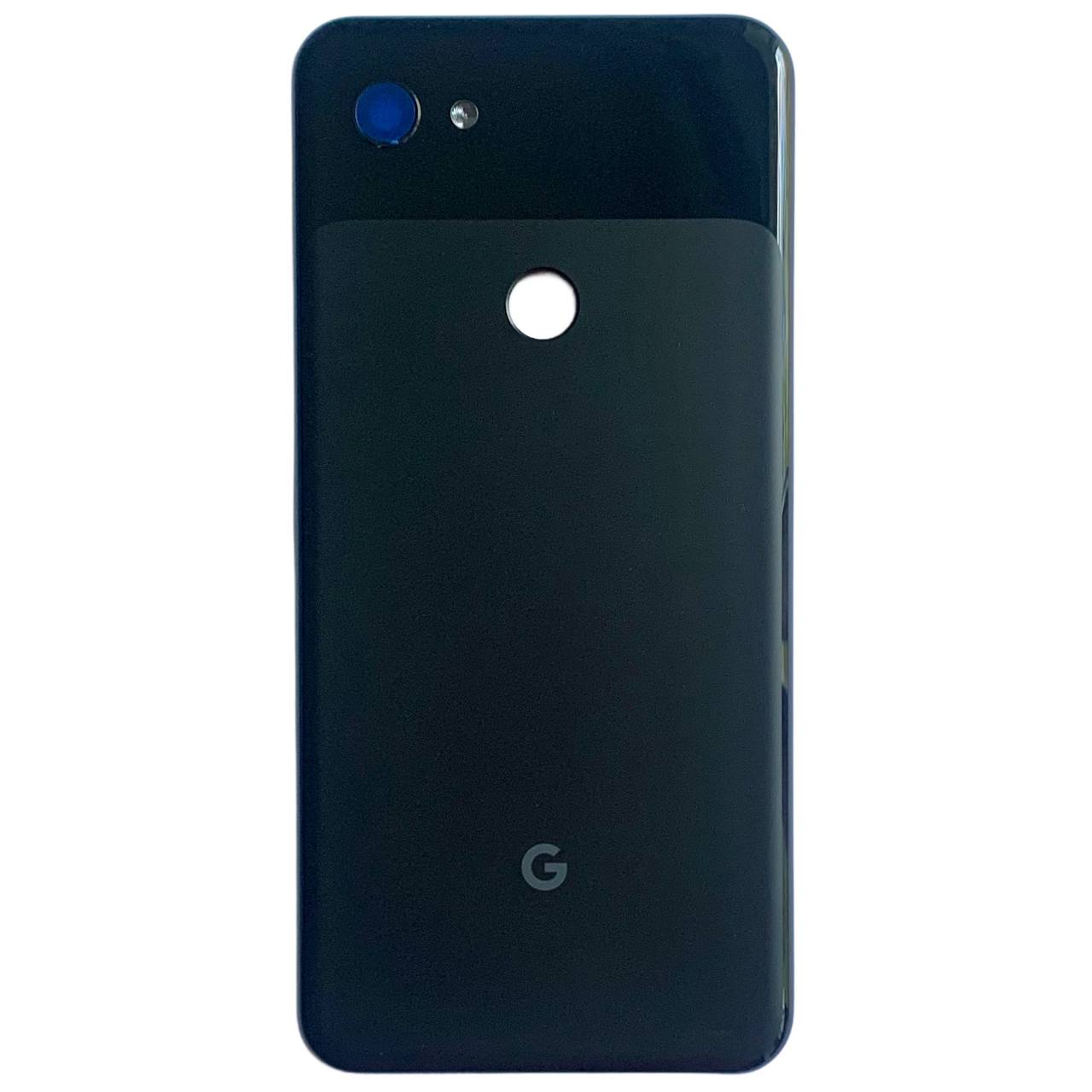 Задняя крышка Google Pixel 3A XL black (со стеклом камеры)