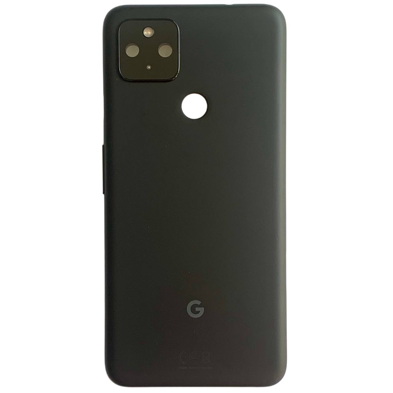 Задня кришка Google Pixel 4A 5G black (зі склом камери)