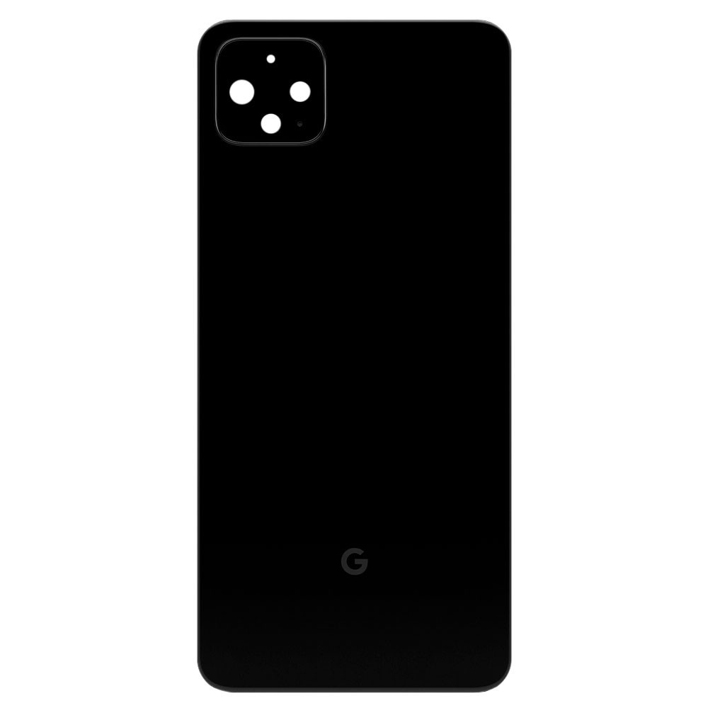 Задняя крышка Google Pixel 4 XL black (со стеклом камеры)