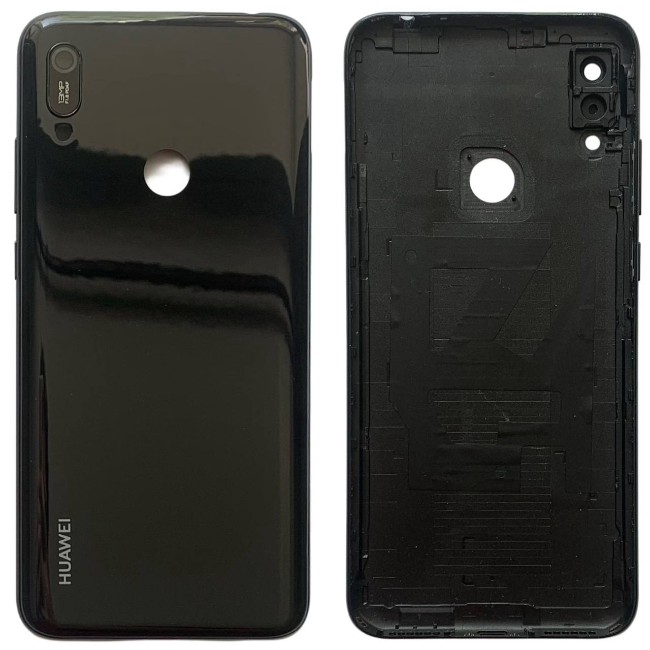 Задня кришка Huawei Y6 2019 | Huawei Y6 Pro 2019 black (зі склом камери)