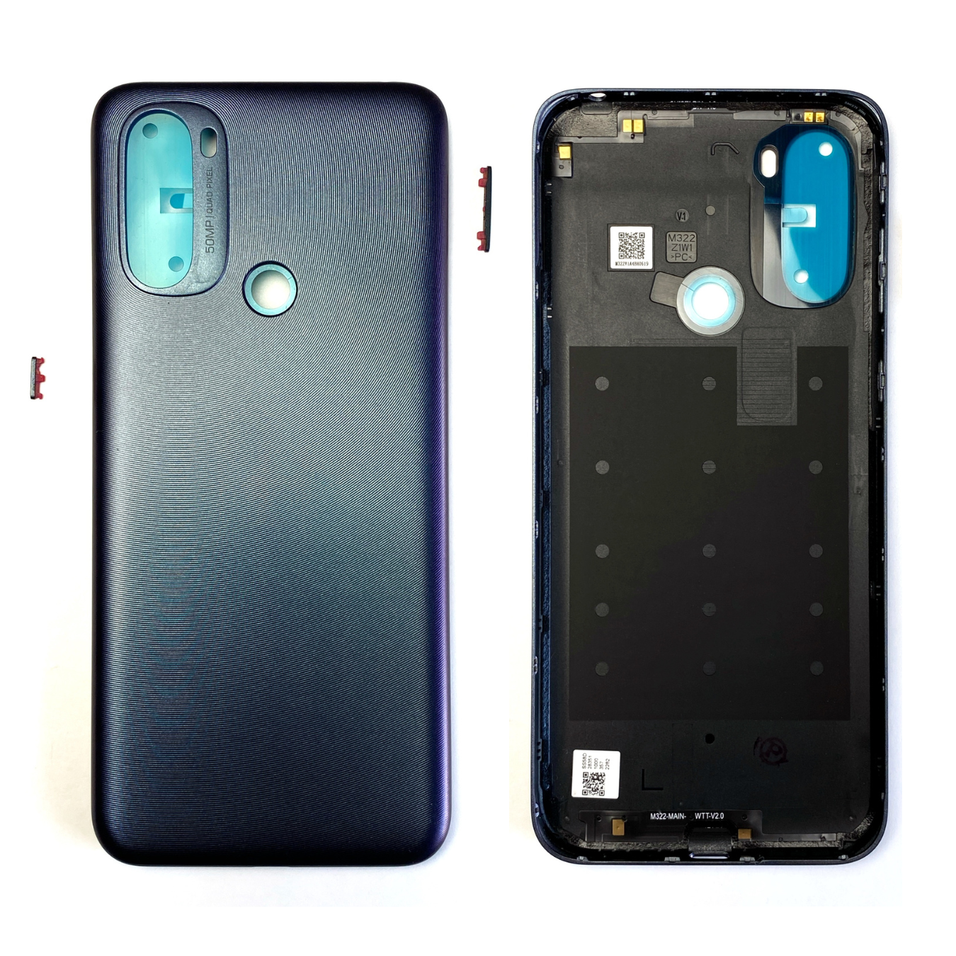 Задня кришка Motorola Moto G31 black (без скла камери)