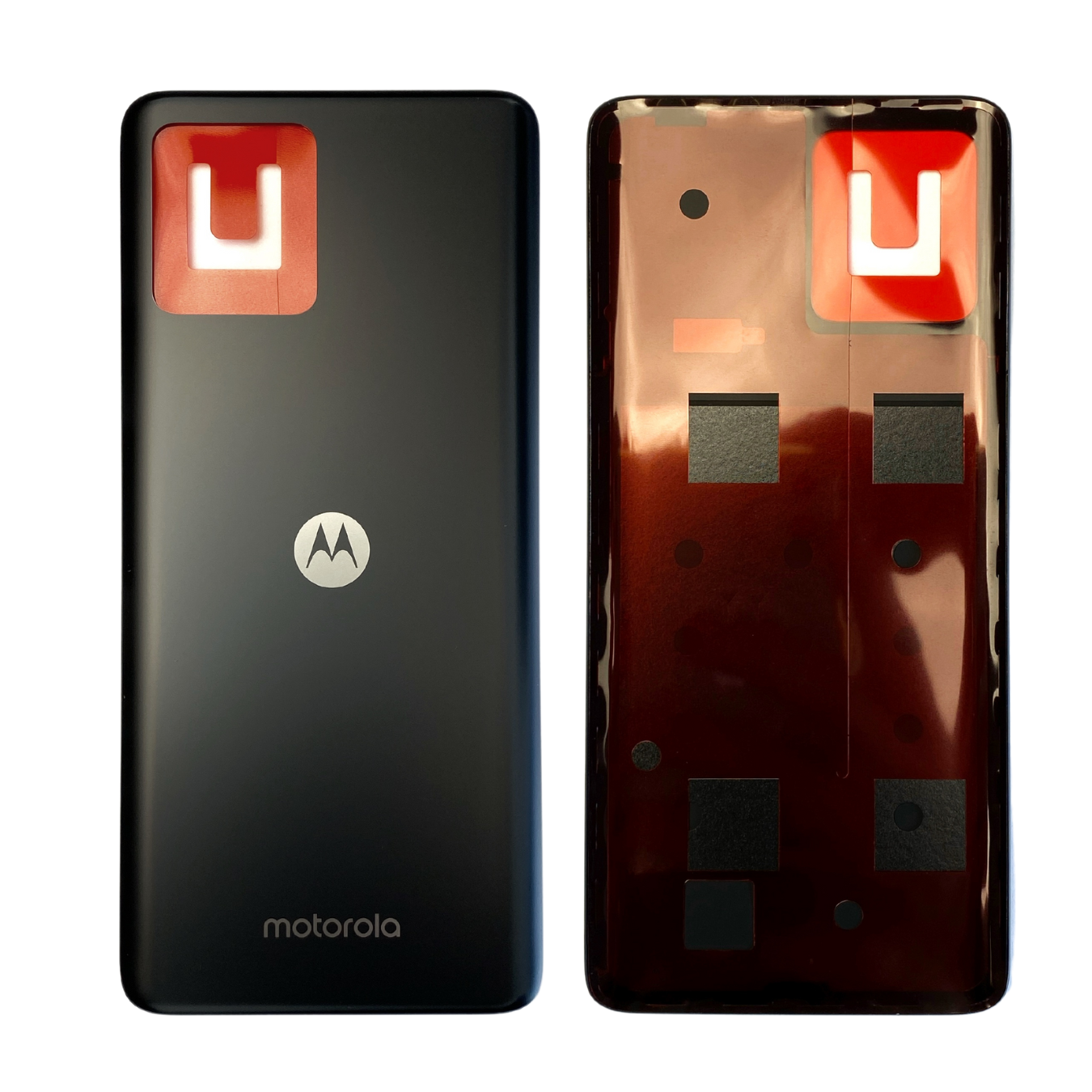 Задня кришка Motorola Moto G72 black (без скла камери)