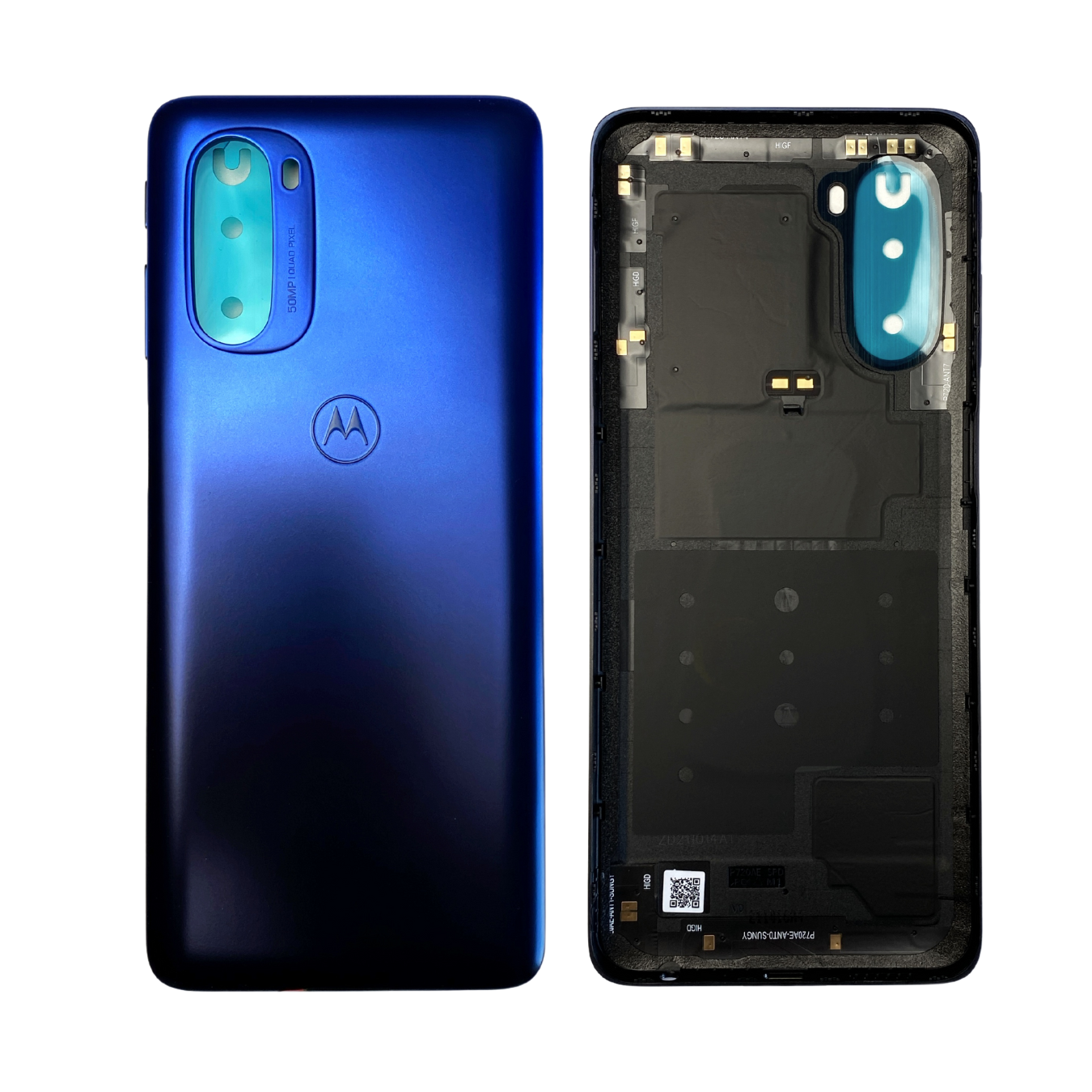 Задня кришка Motorola Moto G51 black (без скла камери)