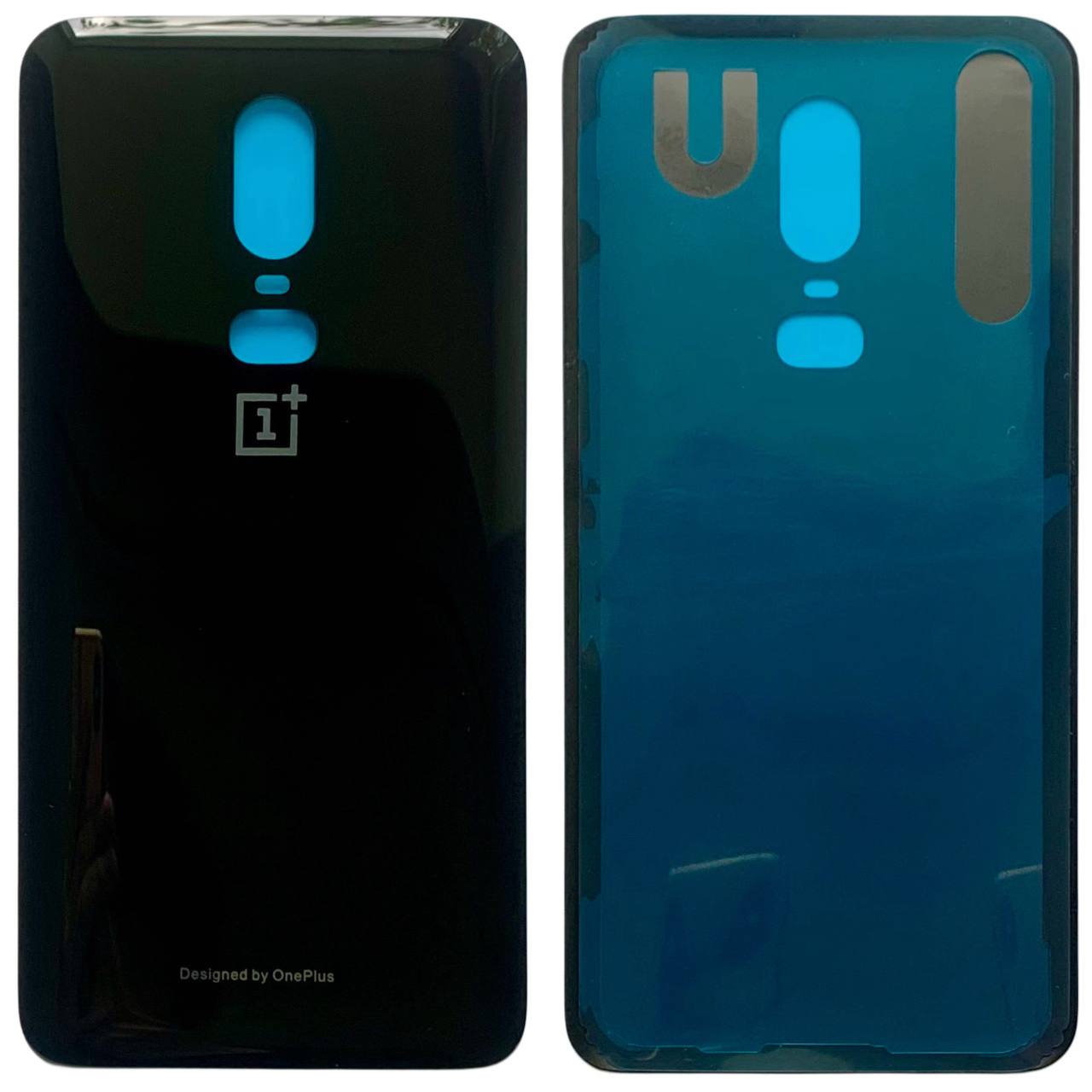 Задня кришка OnePlus 6 black (без скла камери)