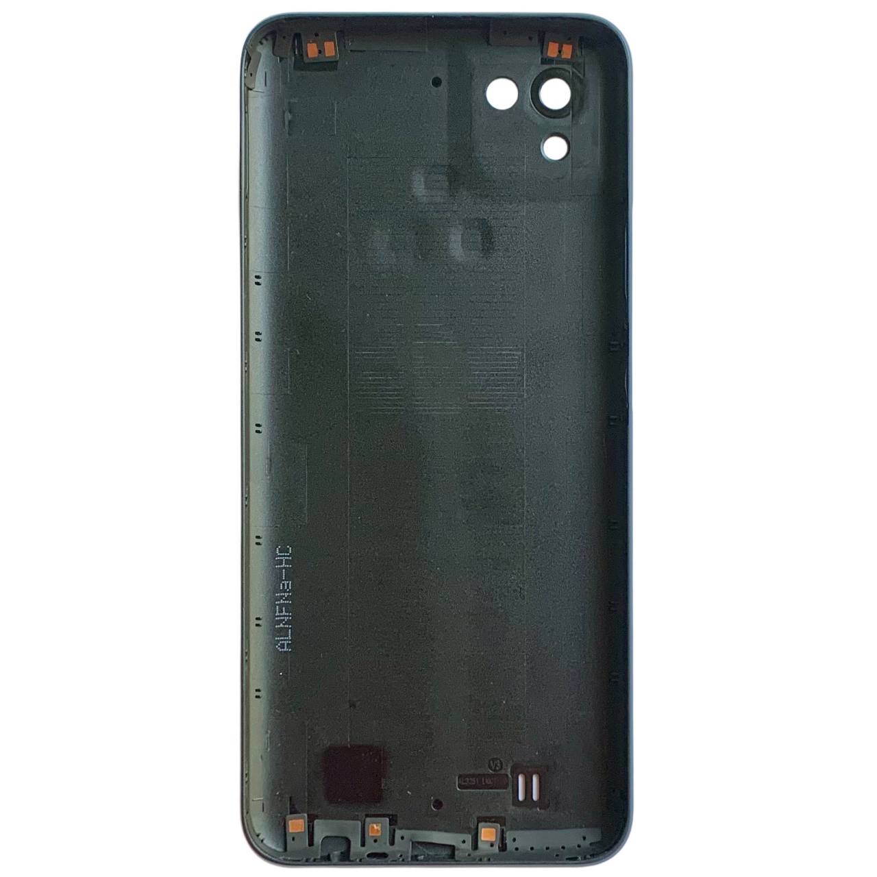 Задняя крышка Realme C20 black (со стеклом камеры)