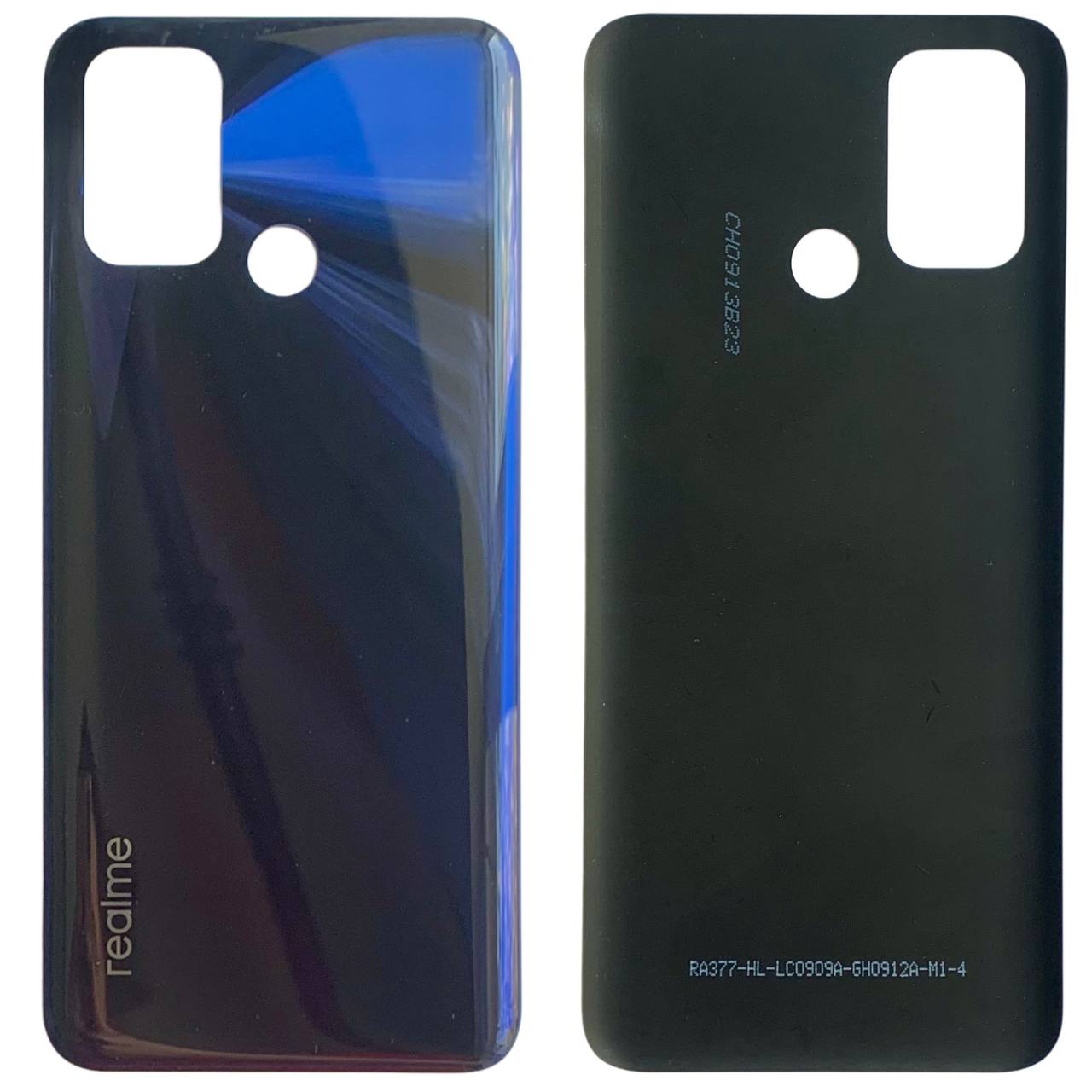 Задня кришка Realme 7i China black (без скла камери)
