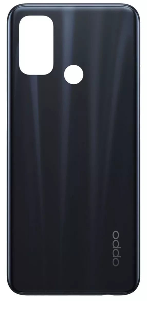 Задняя крышка Oppo A53 4G 2020 | Oppo A53s | Oppo A32 | Oppo A33 2020 black (без стекла камеры)