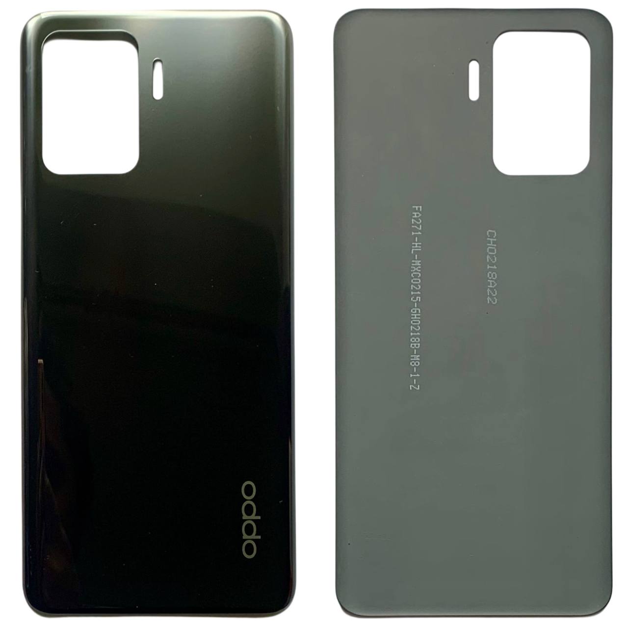 Задняя крышка OPPO Reno 5 Lite black (без стекла камеры)